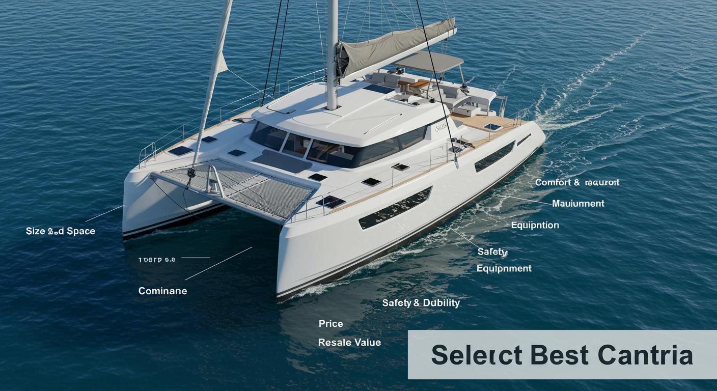 Les critères pour déterminer le meilleur catamaran
