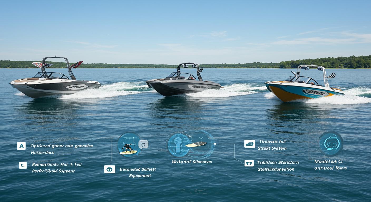 Comparatif des meilleurs bateaux pour le wakesurf en lac