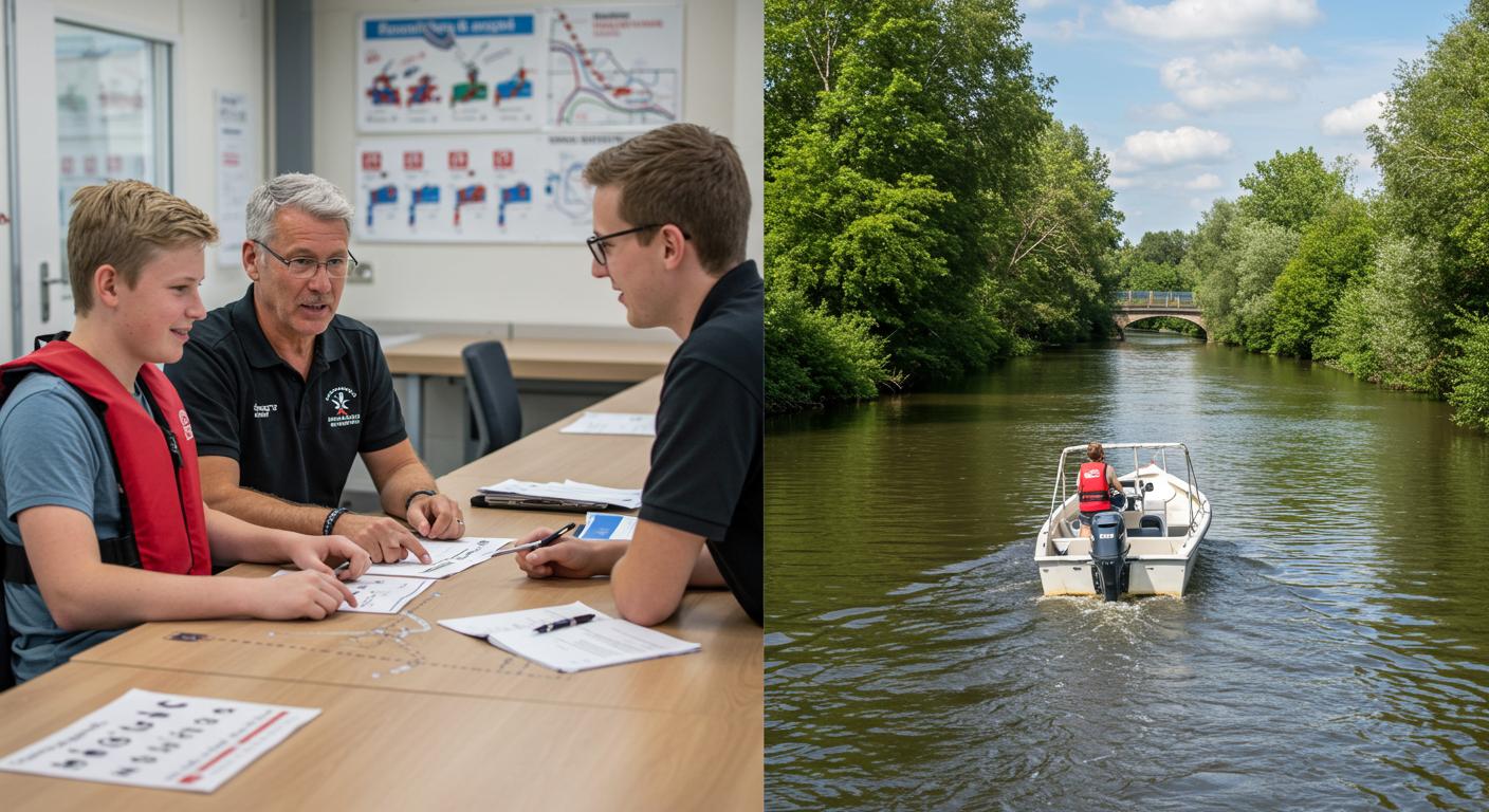 Le permis bateau option eaux intérieures (fluvial)