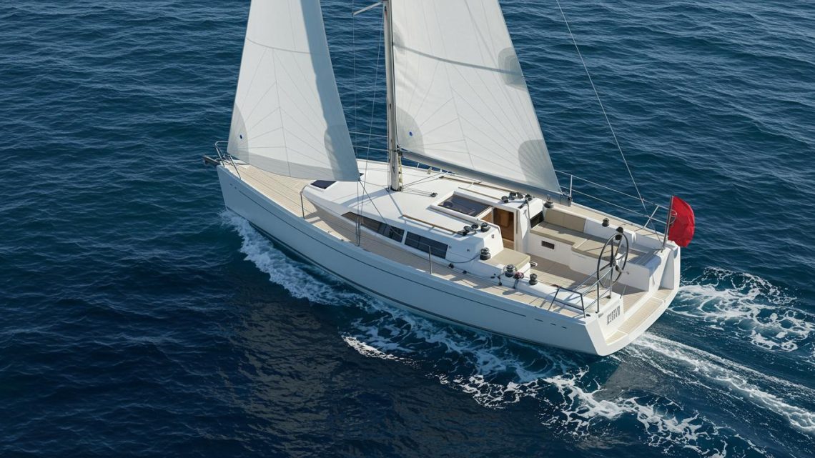 Un bateau monocoque ocean